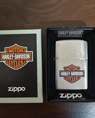 Zippo H-D-Bar & Shield Color