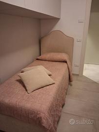 Letto 1 piazza contenitore