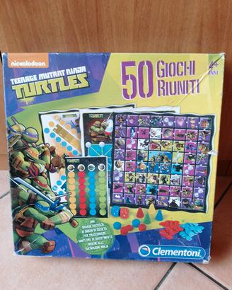 TEENAGE MUTANT NINJA TURTLES 50 GIOCHI 