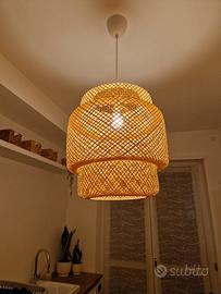 Lampadario in bambu'