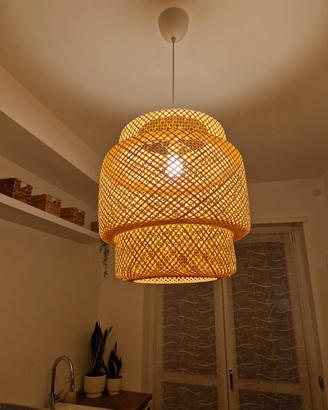 Lampadario in bambu'