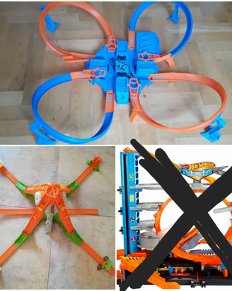 Hot wheels vulcano,criss cross crash