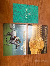 Rolex libretti vintage