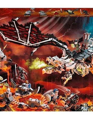 set lego ninjago drago bianco 71721