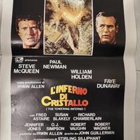 locandina film Inferno di cristallo Paul Newman 