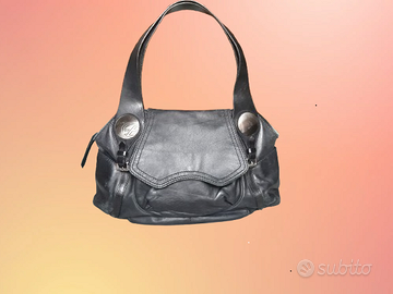 Borsa Biasia pelle nera