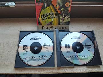 oddworld abe's exoddus platinum PS1