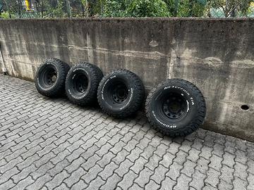 Gomme 31x10.5 R15 pajero BF GOODRICH
