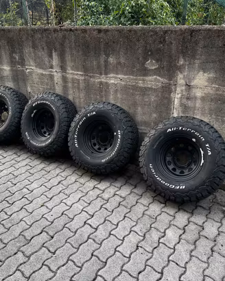 Gomme 31x10.5 R15 pajero BF GOODRICH
