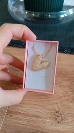 ciondolo cuore, mai indossato, nuovo 