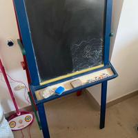 lavagna magnetica + gesso per bambini