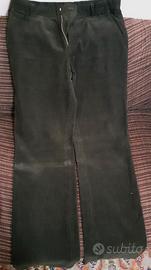 Pantalone velluto SASCH verde scuro mis. 54 XXL Us