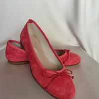 Scarpe basse ballerine comode, Italia, vera pelle 