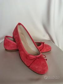 Scarpe basse ballerine comode, Italia, vera pelle 