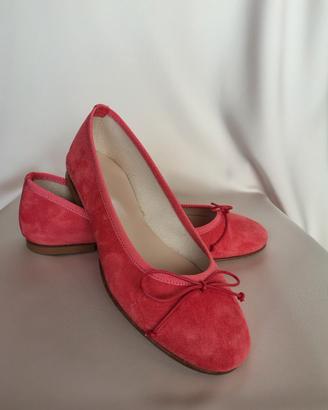 Scarpe basse ballerine comode, Italia, vera pelle 