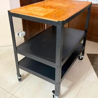 Carrello IKEA BROR Nero 85x55 cm