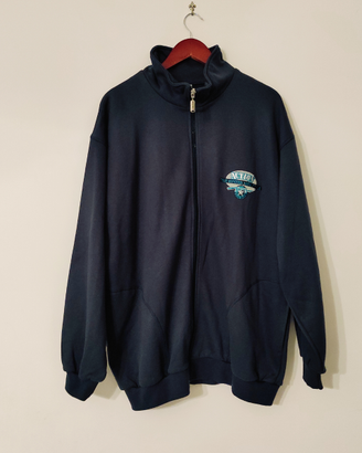 Felpa con zip made in Italy