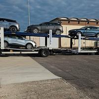 Man tgm bisarca con rimorchio trasporto veicoli