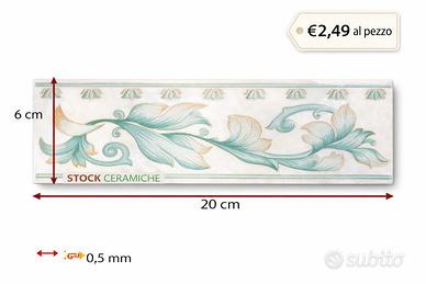 Greca listello per bagno cucina