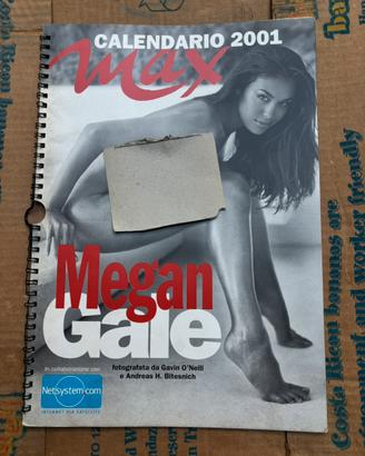 Calendario 2001 Max Megan Gale