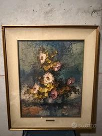 Dipinto vaso di fiori