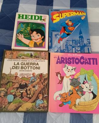 libri cartoni animati anni 80 