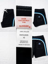 Costume Sundek Black con Righe  Blu - Taglia 42