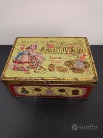 Scatola in latta Sassello Liguria 