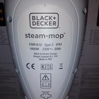 scopa a vapore, steam-mop. black + decker