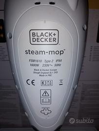 scopa a vapore, steam-mop. black + decker