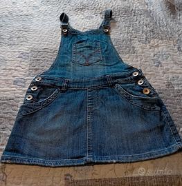 Salopette jeans mini 