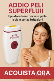 🔥 Addio peli superflui per sempre! EpilatoreLaser