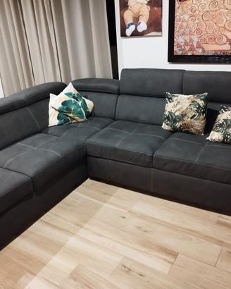Divano Angolare 277x225 Penisola SX contenitore