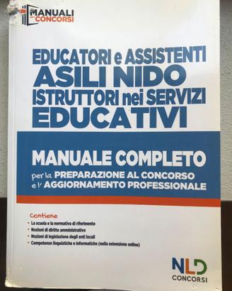 Libro "Educatori Assistenti Asilo Nido"