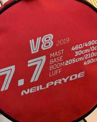 NeilPryde V8 7,7mq vela completa