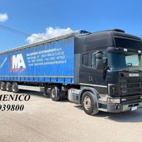 SCANIA 124 420 TRATTORE CON FRENO CAMBIO MANUALE