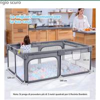 Box recinto bambino neonato