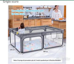 Box recinto bambino neonato