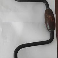 Trapano girabaracchino manuale vintage