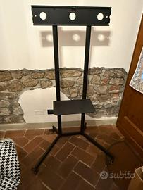 Supporto TV LCD fino a 90 pollici con ruote