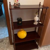 Libreria etagere in legno 4 ripiani