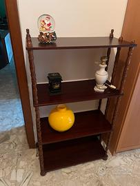 Libreria etagere in legno 4 ripiani