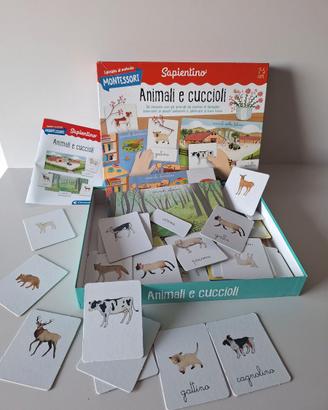 GLI ANIMALI E I LORO CUCCIOLI MONTESSOR
