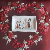 Innamorati Peynet piattino ker Artis Amore Love 