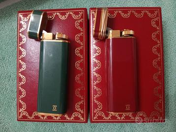 Cartier accendini lacca vintage