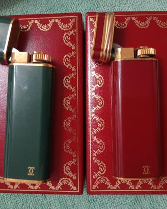 Cartier accendini lacca vintage