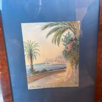 Acquarello firmato  pittore toscano Rino Fioretti