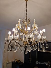 Lampadario cristallo