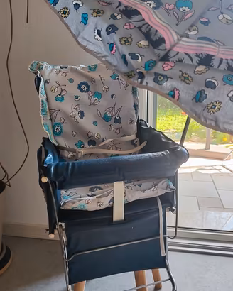 Seduta Passeggino Vintage Giordani Anni 70 + Ombre