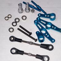 set in allunio sterzo per i modelli Tamiya TT01 e 